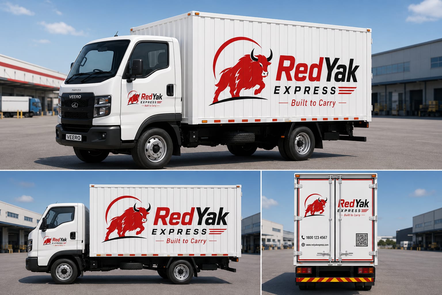 RedYak Express commercial goods transport vehicle